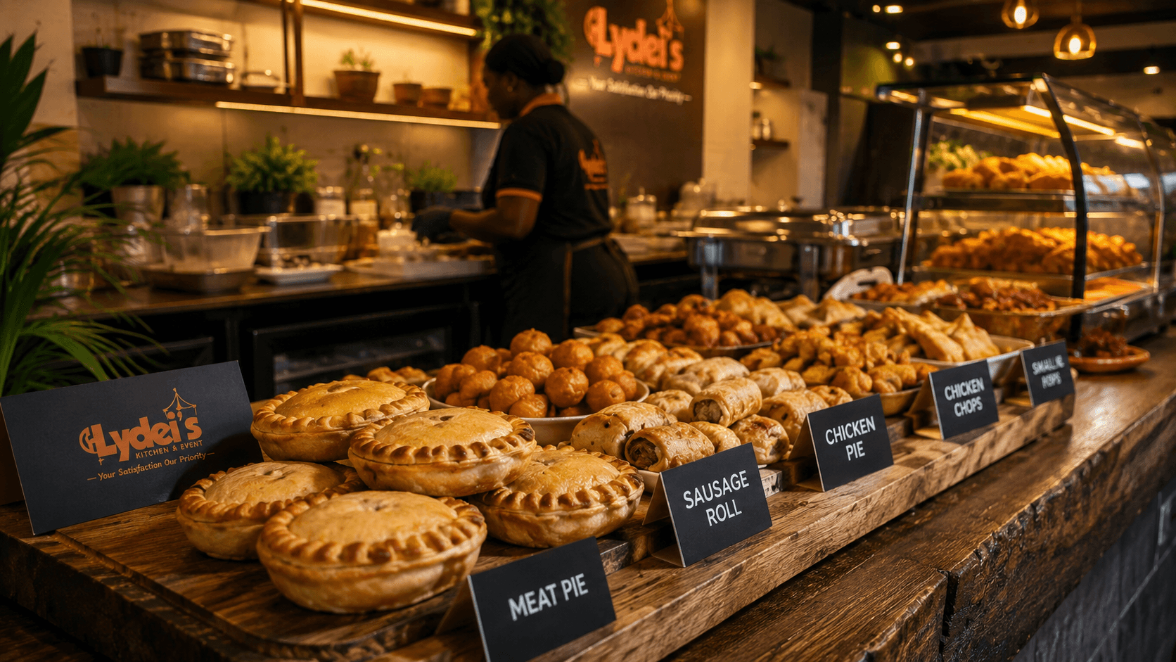 Lydeis pastry display