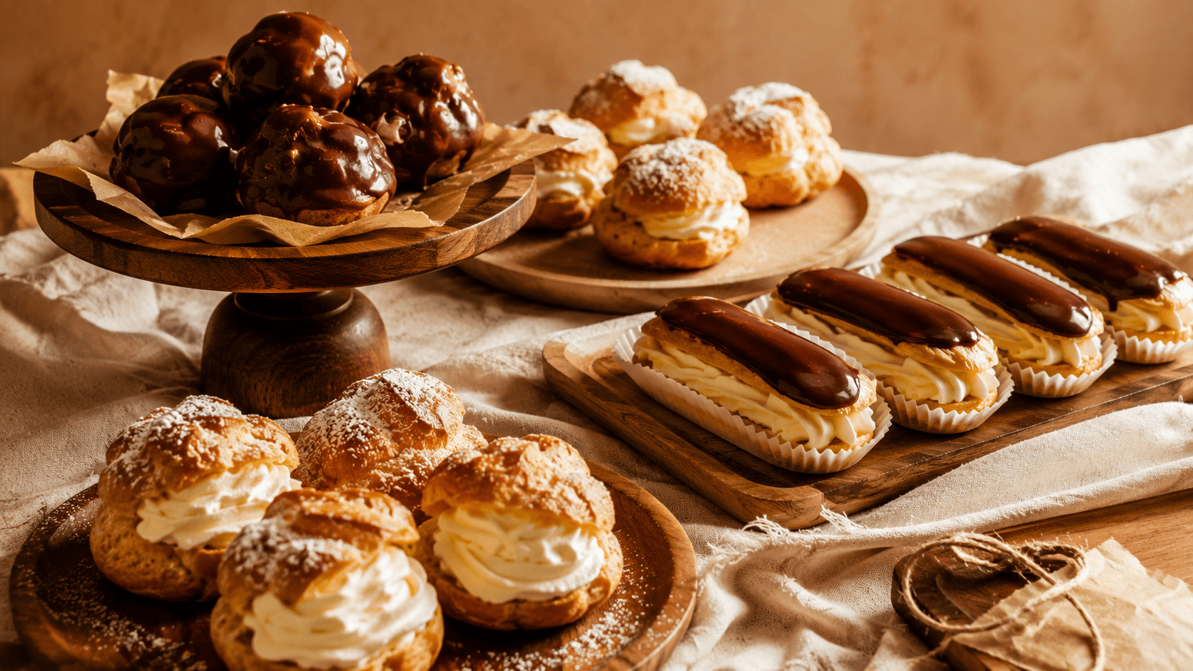 Artisan pastry set