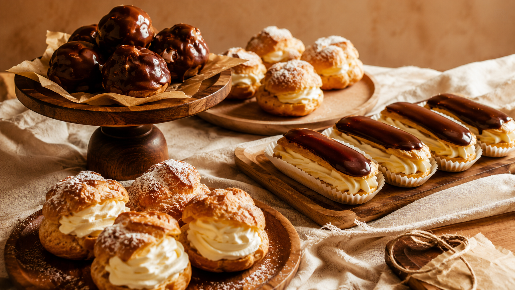 Artisan pastry set
